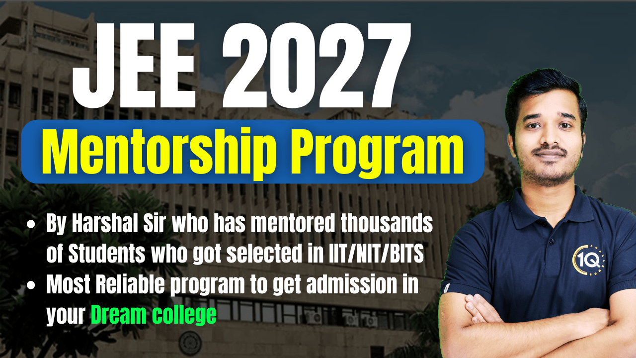 JEE 2027 Mentorship Program